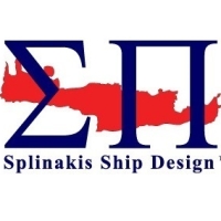 SPLINAKIS SHIP DESIGN LOGO White